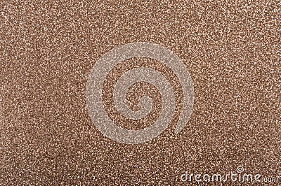 Bronze Background with Glitter Texture Stock Photo