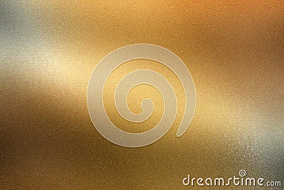 Bronze foil metal sheet, abstract texture background Stock Photo