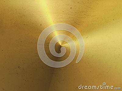 Bronze gold metal scratch Stock Photo