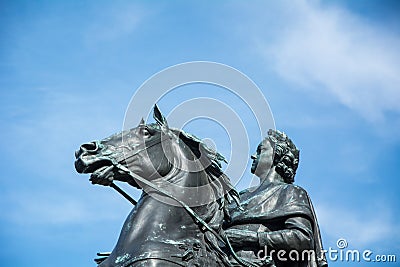 The Bronze Horseman - Monument of Peter , The first Russian emperor Editorial Stock Photo