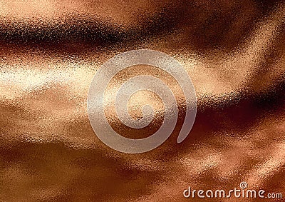 Bronze shinny abstract copper textured background Stock Photo