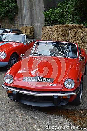 Brooklands Classic Car Show 2017. Editorial Stock Photo