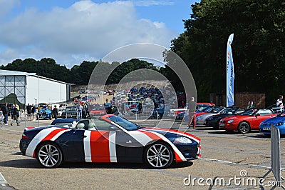 Brooklands Classic Car Show 2017. Editorial Stock Photo