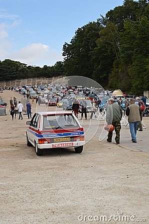 Brooklands Classic Car Show 2017. Editorial Stock Photo