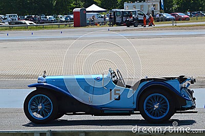 Brooklands Double Twelve Motorsport Festival 2017 Editorial Stock Photo