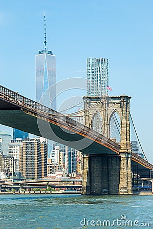 Brooklyn bridge Stock Photo