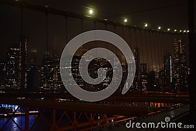 Brooklyn Bridge in New York Stock Photo