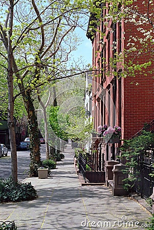 Brooklyn Heights New York USA Stock Photo