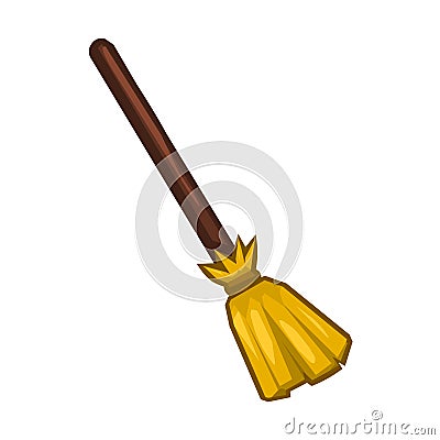 Broom illustration Vector Illustration