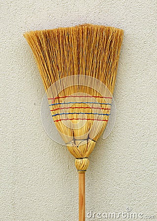 Broom Stock Photo