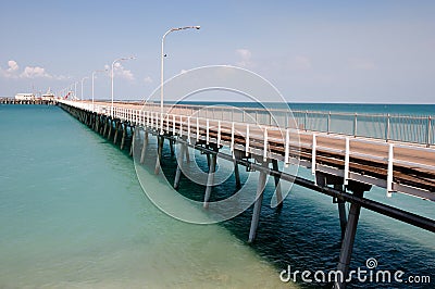 Broome Jetty - Australia Stock Photo