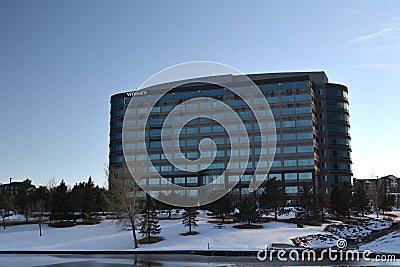 BROOMFIELD, CO, USA - Feb. 19, 2022: Broomfield, Colorado offices of VMware, an America cloud computing and virtualization Editorial Stock Photo