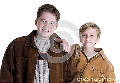 Brothers Stock Photo