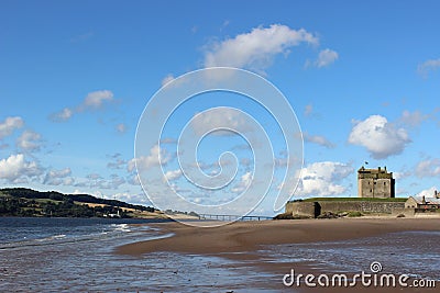 Broughty Castle, Broughty Ferry, Dundee, Scotland Stock Photo