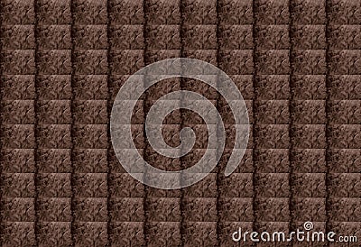 Brown Abstract Textured Rectangular Geometric Background. Design can be used for Articles, Printing, Illustration purpose, Stock Photo