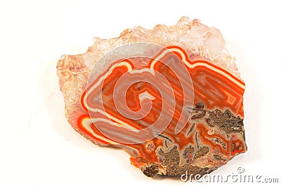 Brown agate Stock Photo