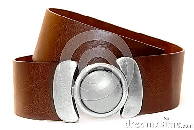 Brown belt Stock Photo