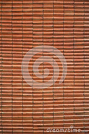 brown brick wall texture background for interior design, construction industry Stock Photo