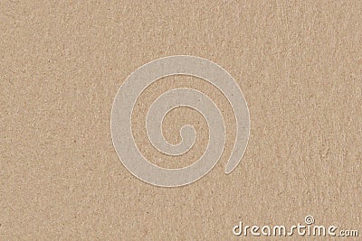Brown cardboard seamless texture, smooth rough paper background. Stock Photo