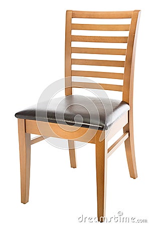 Brown chair Stock Photo