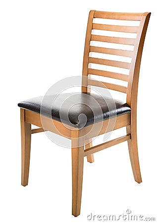 Brown chair Stock Photo