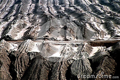 Brown coal Stock Photo