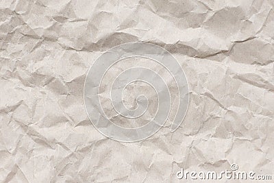 Brown crumpled paper texture background Stock Photo