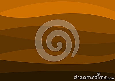 Brown different shades wavy background Stock Photo