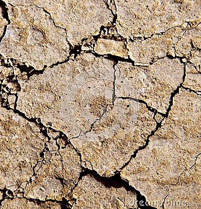 brown dry sand in sahara desert morocco africa erosion and abstr Stock Photo