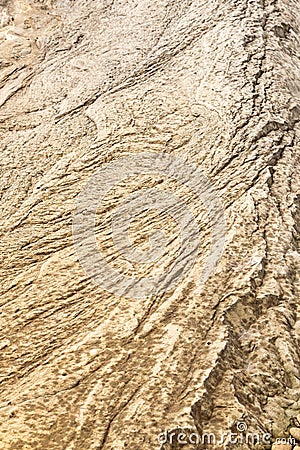 A Brown Eroder Rock Texture Stock Photo
