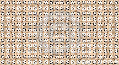 Brown ethnic pattern background Stock Photo