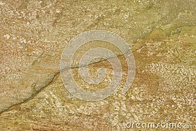 Brown green slate stone Stock Photo