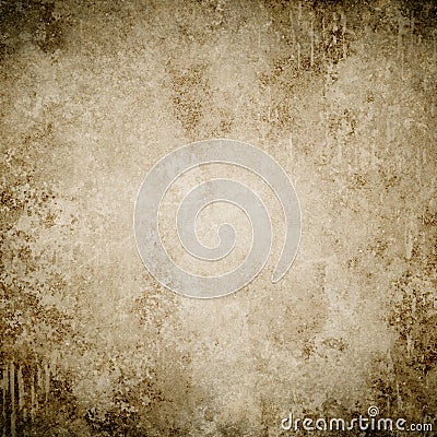 Brown grunge background, paper texture, frame, paint stains,stains, vintage Cartoon Illustration