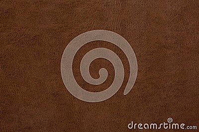 Brown leather texture as background Stock Photo