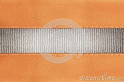 Brown leather texture Stock Photo