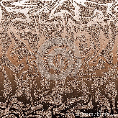 Brown Metallic Abstract Background Stock Photo