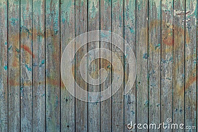 Brown natural wood dark background, vintage, with knots and nail holes, wood planks, old, Rustic Brown Weathered Wood Grain, blue Stock Photo
