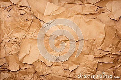 brown recycled craft paper Stock Photo