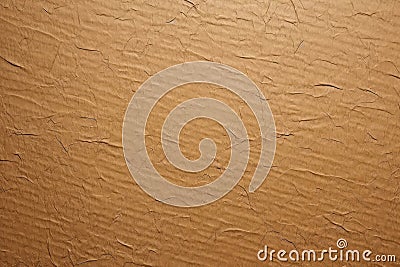 Brown Recycled Kraft Paper Texture. Generative AI Stock Photo