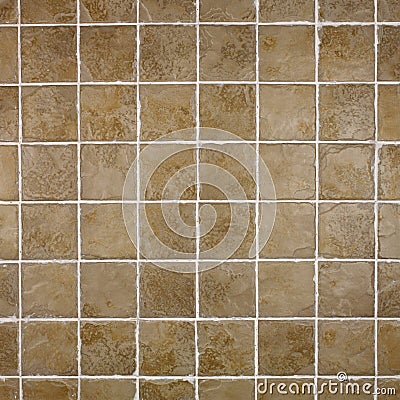 Brown rustic tile background Stock Photo
