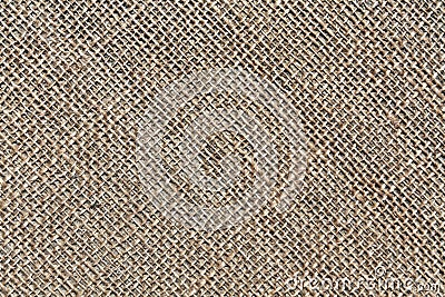 Brown sack cloth texture. Stock Photo
