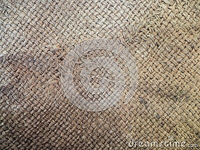 Brown sack Texture Background Stock Photo