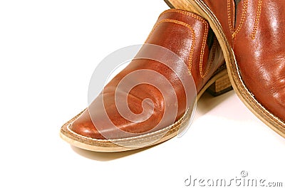 Brown Shoes Stock Photo