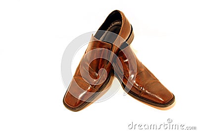 Brown Shoes Stock Photo
