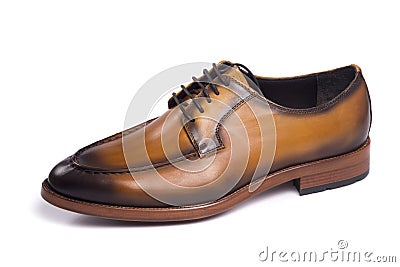 Brown shoes Stock Photo