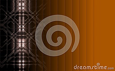 Brown Starlight Abstract Background Shapes Textured Blurred Stock Photo