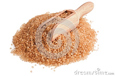 Brown sugar Stock Photo