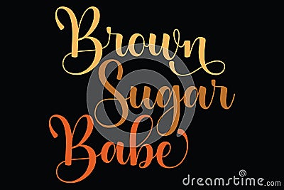 Brown Sugar Babe Black Magic Girl African Women Stock Photo