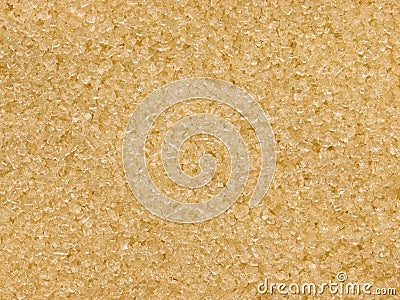 Brown sugar texture. High magnification. Stock Photo