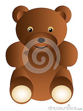 Brown teddy bear Stock Photo